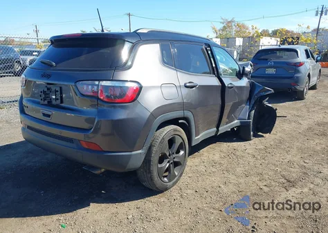 2019 Jeep Compass Altitude 4X4 from USA, damaged, VIN 3C4NJDBB2KT661267